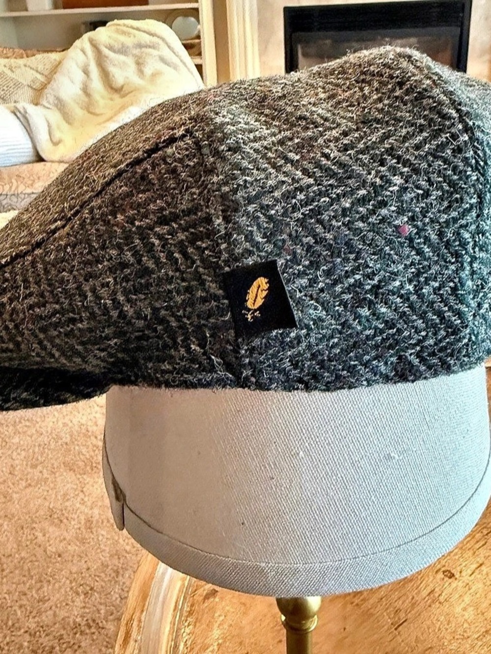 NWT HATMAN of Ireland 100% Donegal Tweed Flat Cap - Size Small 🍀